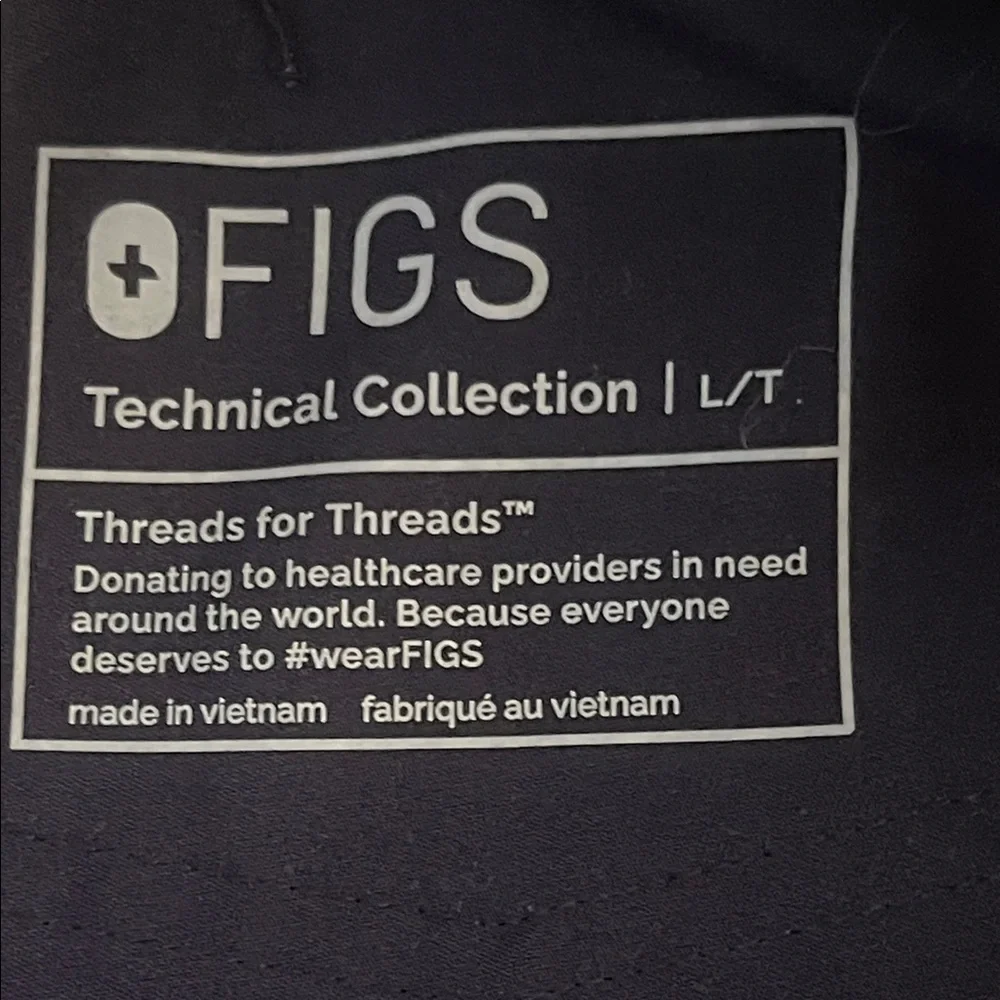 FIGS Zamora Jogger Scrub Pants 11 Pocket Technical Collection- Eggplant - Picture 11 of 11